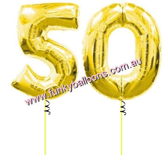 (image for) 50 Megaloon Numbers (Gold)