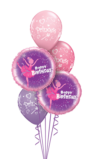 (image for) Dancing Princess Birthday Bouquet - Click Image to Close