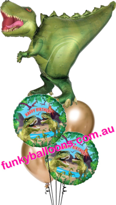 (image for) Terror-ific T-Rex Dinosaur Birthday Bouquet - Click Image to Close