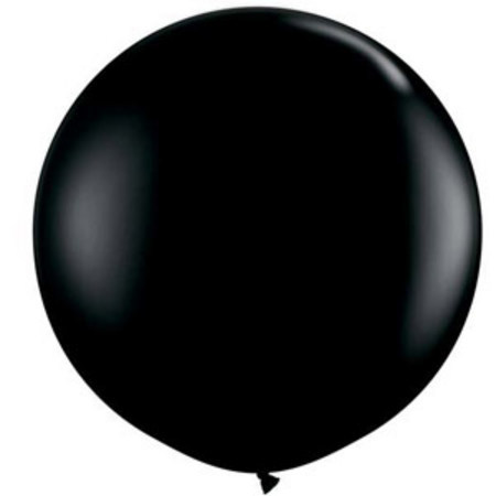 (image for) Round Latex ~ Onyx Black (Float time 48 hrs)
