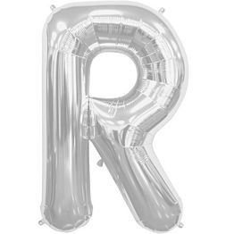 (image for) Letter R Foil Supershape ~ Silver - Click Image to Close